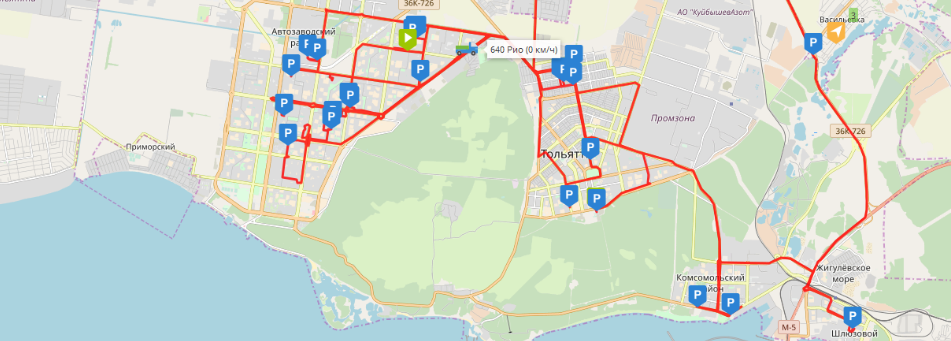 УСЛУГИ WEB СЕРВЕРА МОНИТОРИНГА ТРАНСПОРТА TREKBERRY<br>